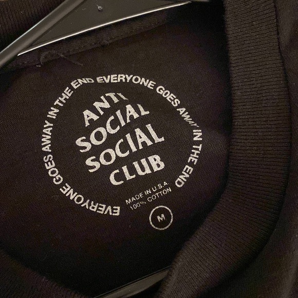 Anti Social Social Club T-Shirt - Members Exclusive - Picture 3 of 3